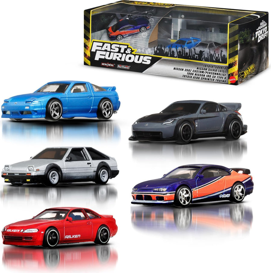 Hot Wheels Premium Fast & Furious Tokyo Drift Bundle