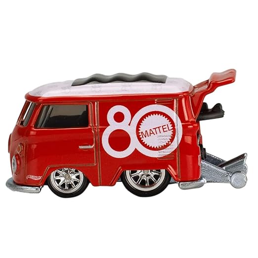 Hot Wheels Premium Pop Culture - Volkswagen Kool Kombi Mattel 80th JBL68 - Colorland Toys