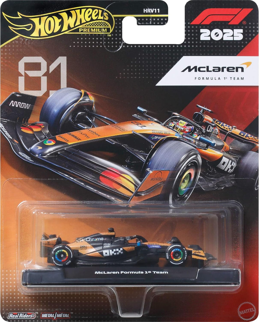 Hot Wheels Premium Race McLaren Oscar Piastri #81