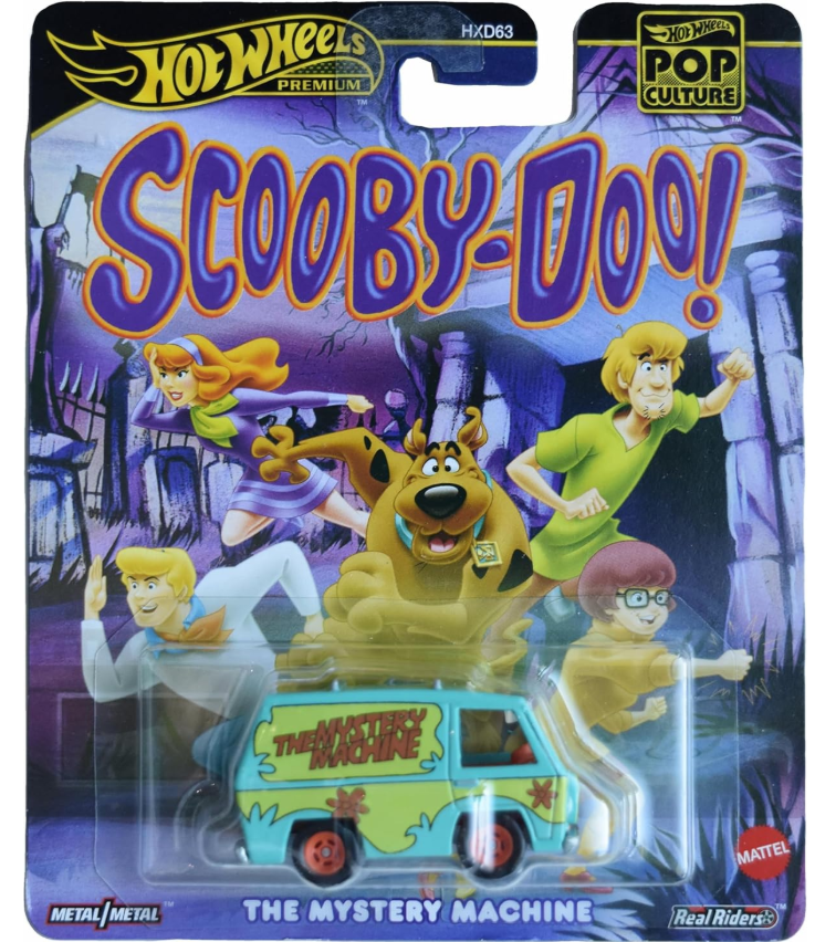 Hot Wheels Premium Vehicles - Scooby Doo The Mystery Machine