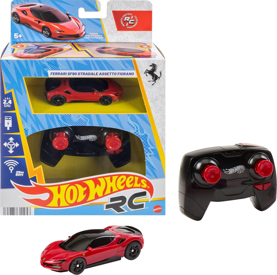 Hot Wheels RC 1:64 Ferrari SF90 Stradale Assetto Fiorano Car