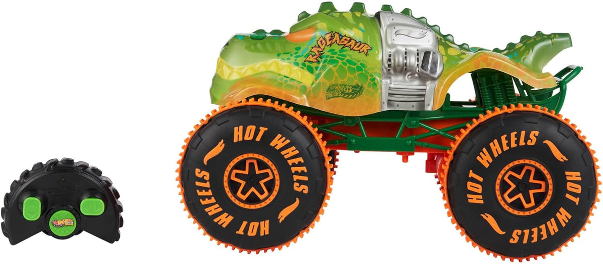 Hot Wheels RC Monster Trucks Sharks vs Dinos 1:15 Scale JBH03 — image 3