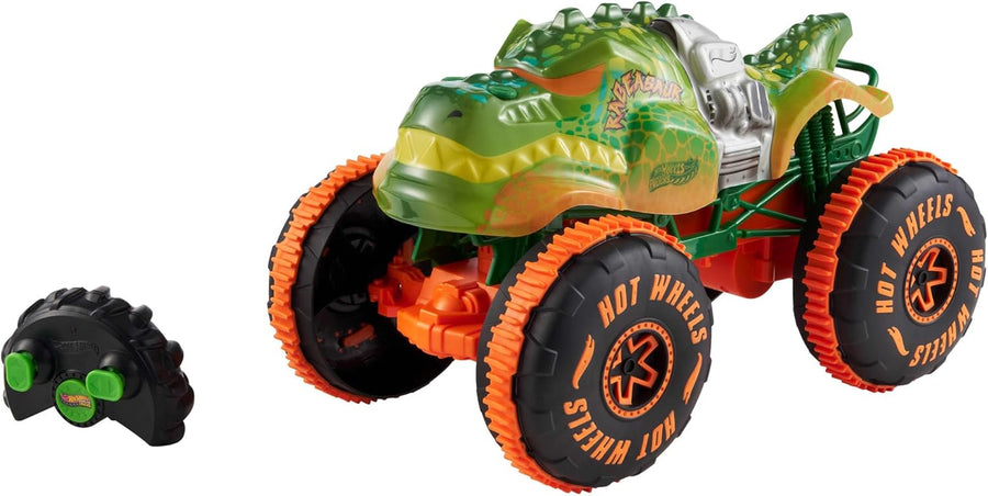Hot Wheels RC Monster Trucks Sharks vs Dinos 1:15 Scale JBH03 — image 5