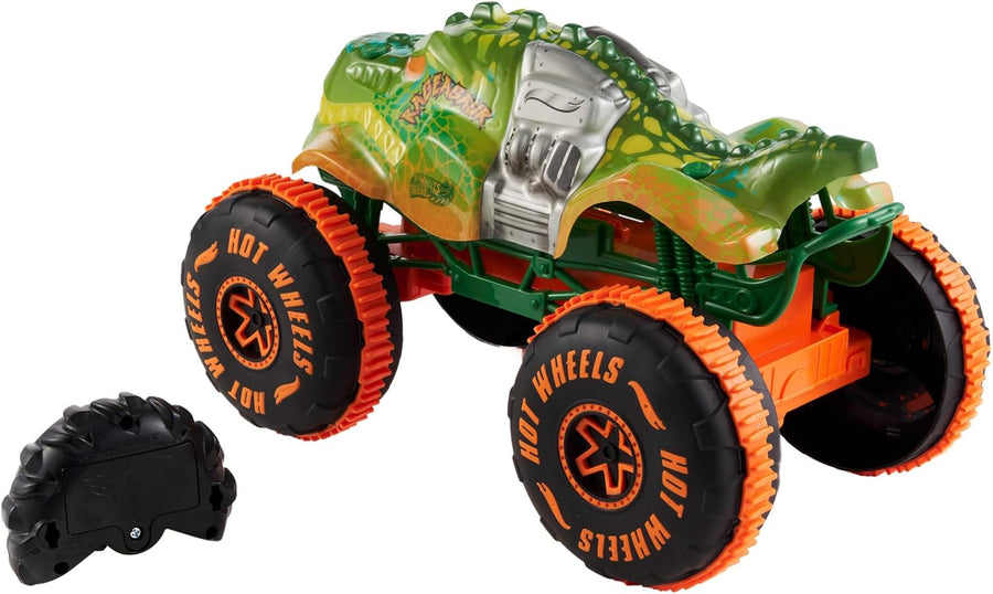 Hot Wheels RC Monster Trucks Sharks vs Dinos 1:15 Scale JBH03 — image 1