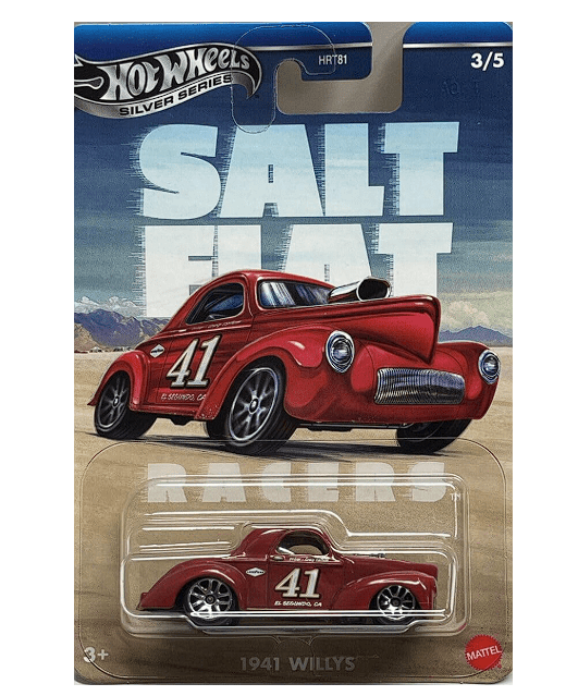 Hot Wheels Silver Series Salt Flat Racers 1941 Willys HRT81/JBY83 — image 1