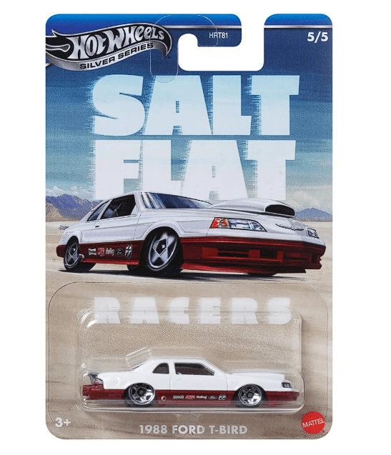 Hot Wheels Silver Series Salt Flat Racers 1988 Ford T-Bird HRT81/JBY85 — image 1