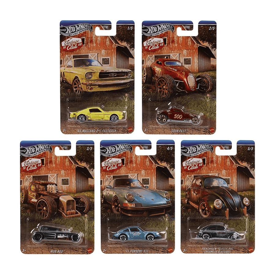 Hot Wheels Silver Series Vintage Club 1968 - Mod Rod HRT81/JKY33 — image 6