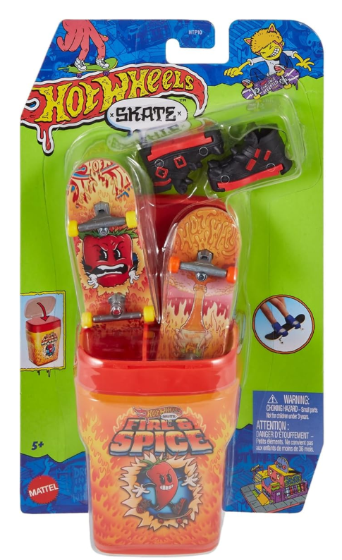 Hot Wheels Skate Container 2 Pack - Orange - Colorland Toys