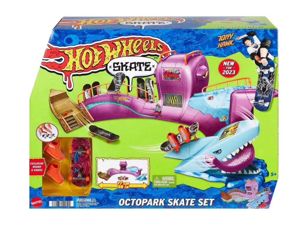 Hot Wheels Skate Octopark Playset HMK01 - Colorland Toys