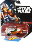 Hot Wheels Star Wars Luke Skywalker Diecast Car