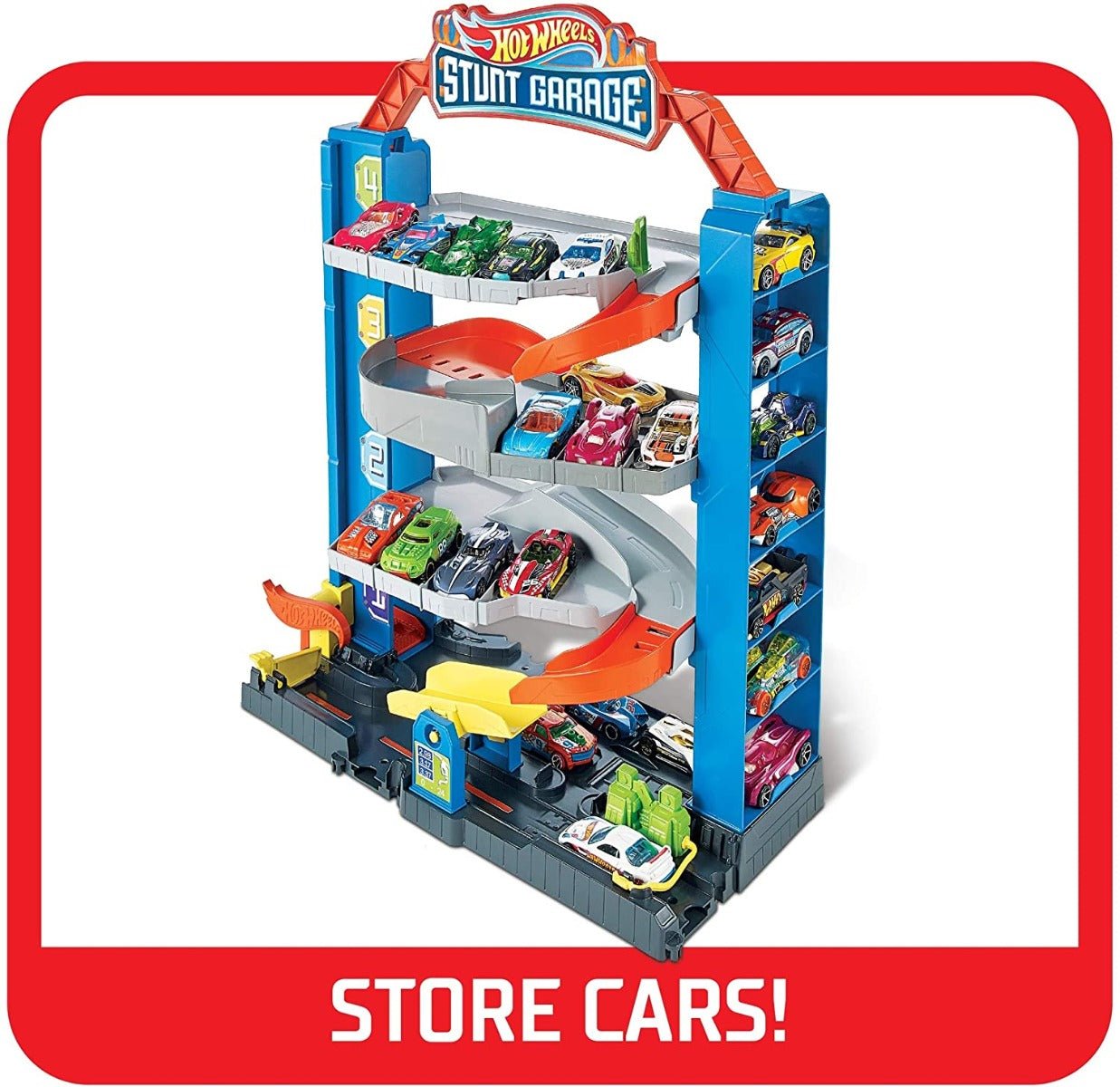 Hot Wheels Stunt Garage Playset GNL70 - Colorland Toys