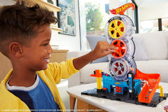 Hot Wheels Super Twist Tire Shop Playset HDP02 - Colorland Toys
