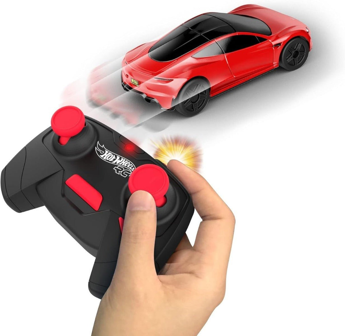 Hot Wheels Tesla Roadster 1:64 Remote Controlled Car - Colorland Toys