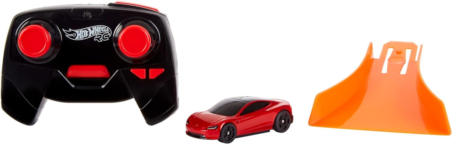 Hot Wheels Tesla Roadster 1:64 Remote Controlled Car - Colorland Toys