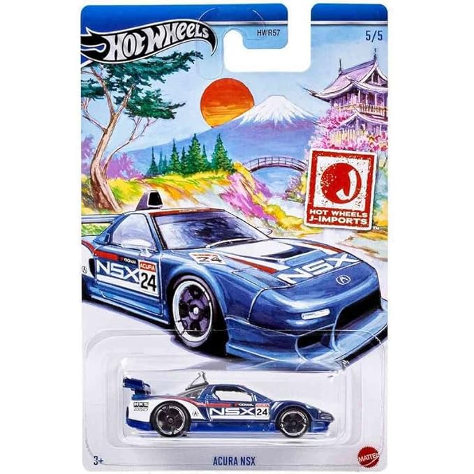 Hot Wheels Themed Auto J - Imports - Acura NSX HRT04/HWR57 - Colorland Toys