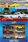 Hot Wheels Themed Euro Style Multipack (6 Cars, 1:64 Scale)
