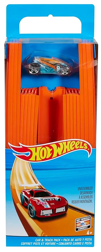Hot Wheels Track Builder Straight Track With Car [BHT77] — image 2