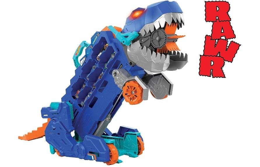 Hot Wheels Transforming City T - Rex Ultimate Hauler HNG50 - Colorland Toys