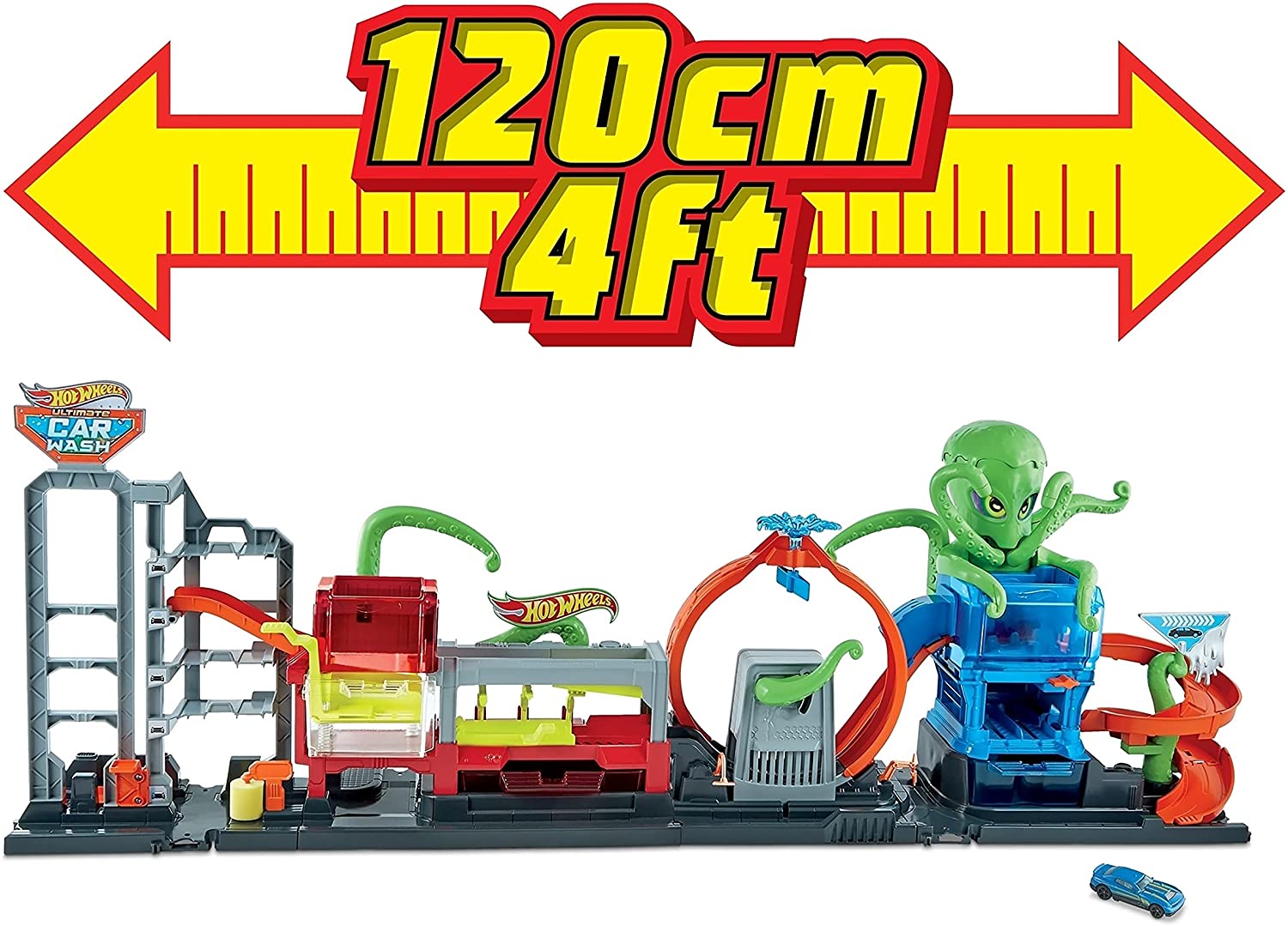 Hot Wheels Ultimate Octo Carwash Playset GTT96 - Colorland Toys