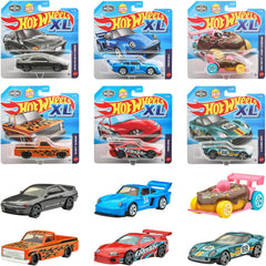 Hot Wheels XL Basic Car 6-Pack Mini Diecast Toy Vehicles (1:43) - Colorland Toys