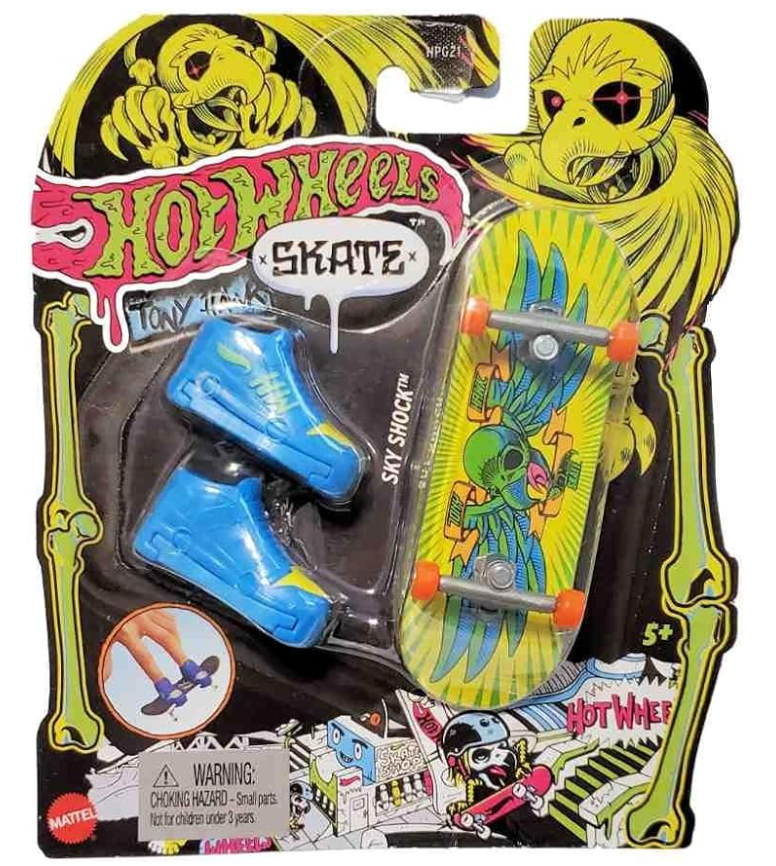 Hotwheels Skates Neon Bones Tony Hawk — image 1