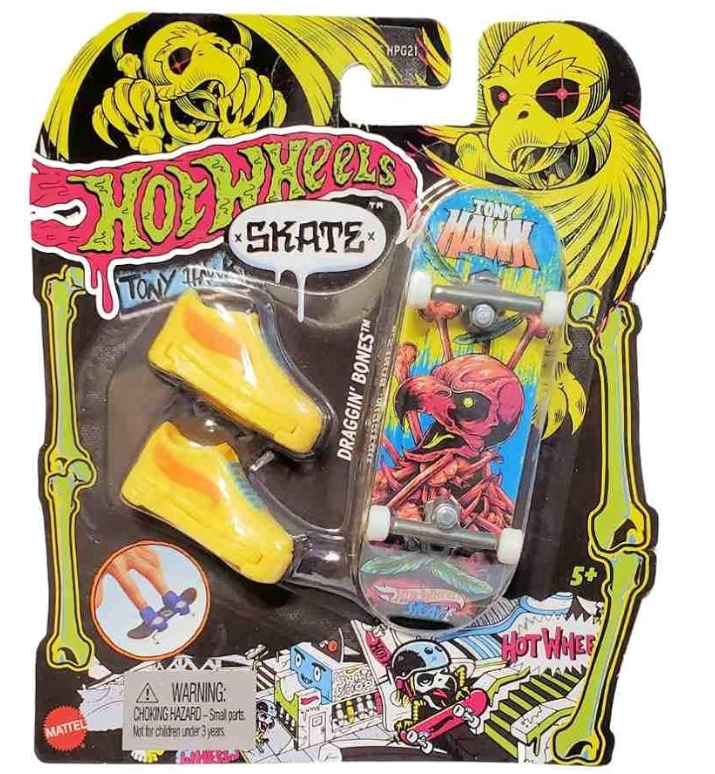 Hotwheels Skates Neon Bones Tony Hawk - Colorland Toys