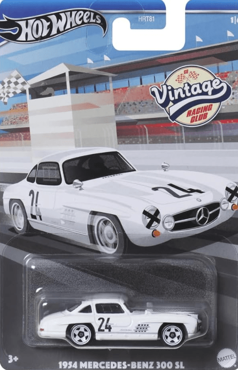 Hotwheels Themed Vintage 1954 Mercedes-Benz 300 SL Diecast Car HRV00/HRT81 — image 1