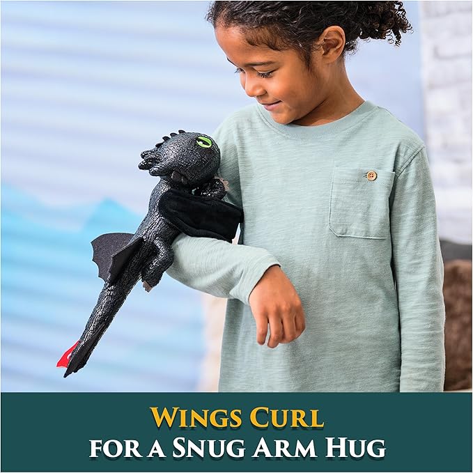 How To Train Your Dragon Feature Plush Toothless 12 - Inch 6072913 - Colorland Toys