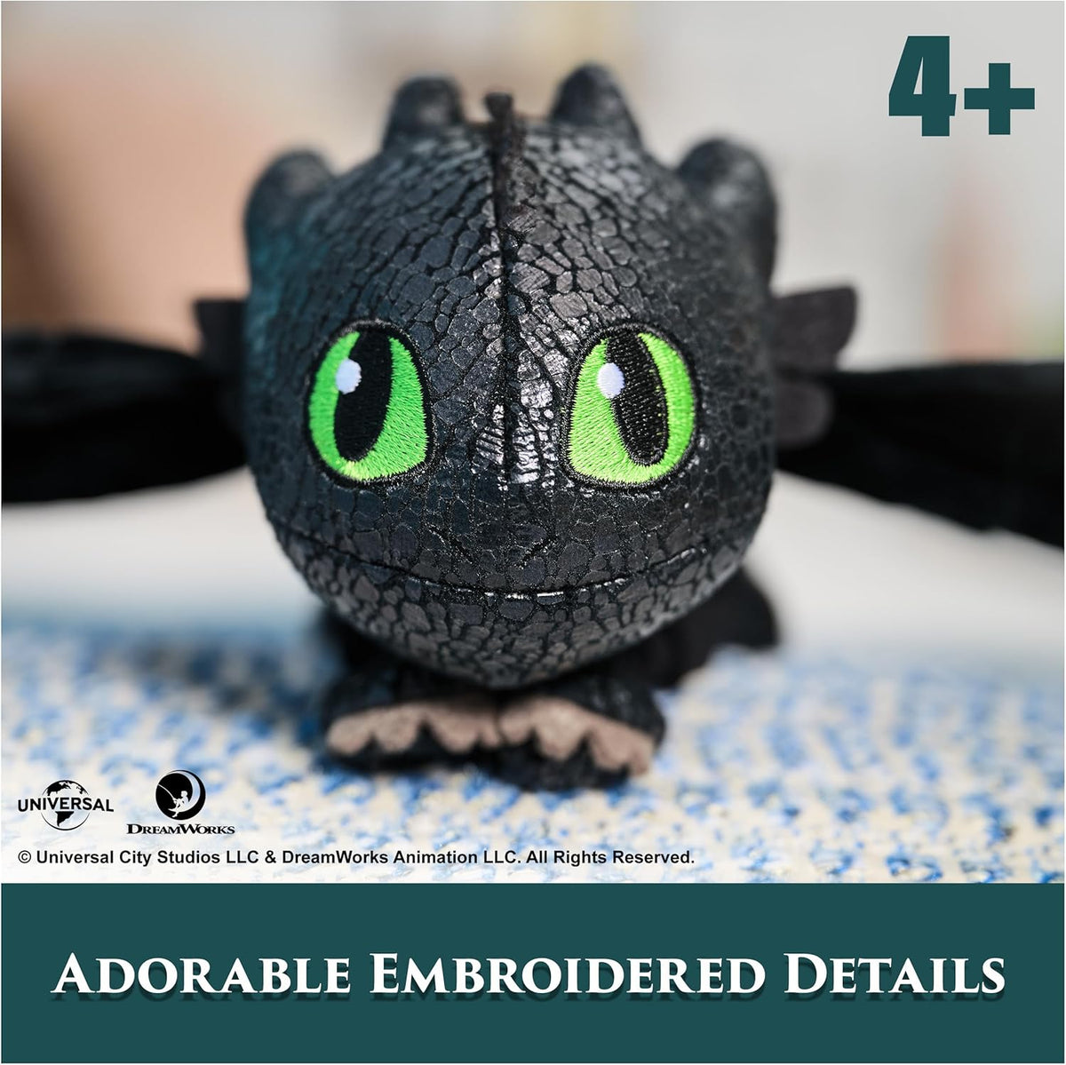 How To Train Your Dragon Feature Plush Toothless 12-Inch 6072913 — image 4