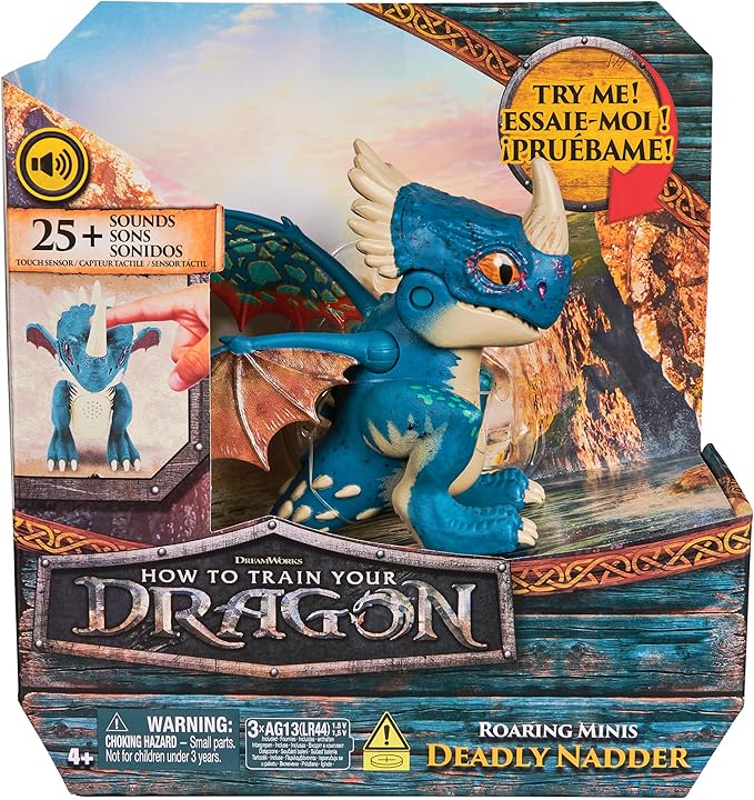 How To Train Your Dragon Mini Interactive Dragon Asstd. 6072696 - Colorland Toys