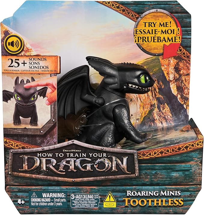 How To Train Your Dragon Mini Interactive Dragon Asstd. 6072696 - Colorland Toys