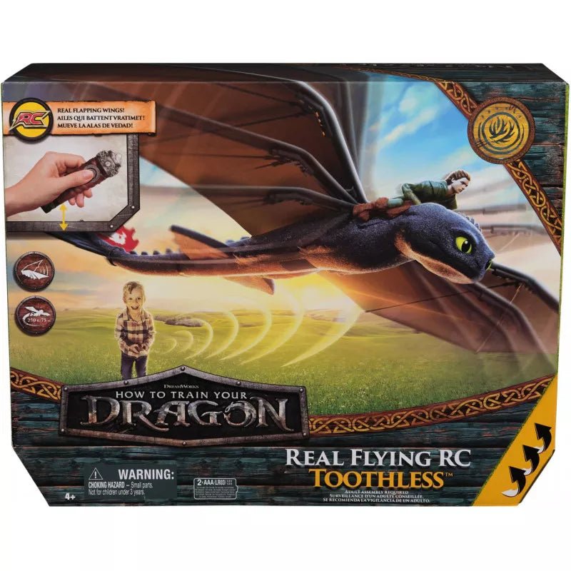 How To Train Your Dragon Real Flying Toothless RC 6074369 - Colorland Toys