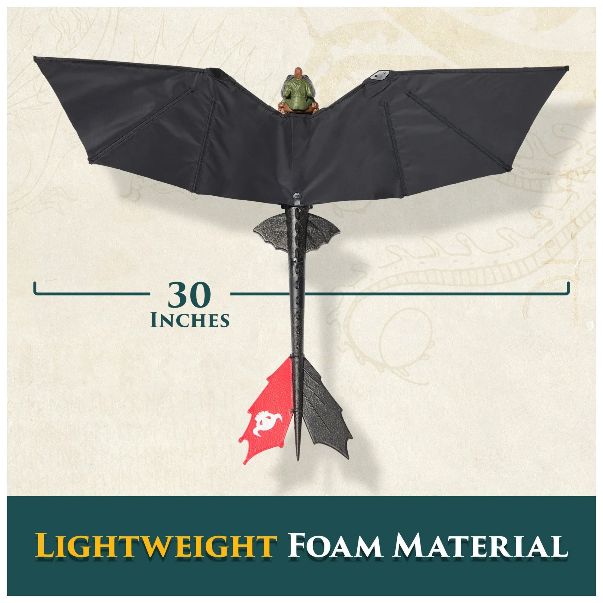 How To Train Your Dragon Real Flying Toothless RC 6074369 - Colorland Toys