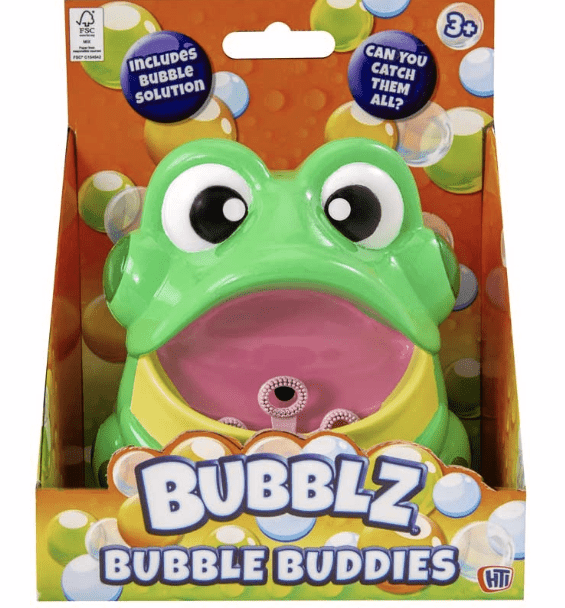 HTI Bubblz - Bubble Buddies Frog 1910004 - Colorland Toys