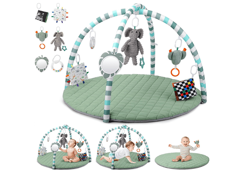 Hu - Baby Activity Play Gym P5748/69881 - Colorland Toys