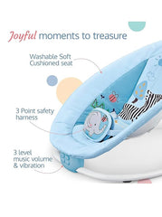 Hu - Baby Rhythic Rocker Chair Blue B2118/69851 - Colorland Toys