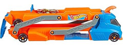 [HYT83] Hot Wheels City Speed Track Transporter Playset – 1:64 Scale Vehicles – Mattel - Colorland Toys