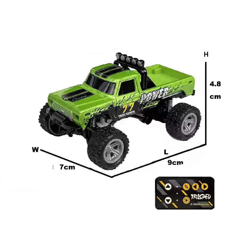 Mini RC Truck 1:64 Scale Remote Control Monster Truck - Assorted 1 pc — image 27