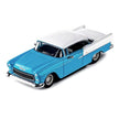 1955 Chevrolet Bel Air Blue and White - Majorette Collection