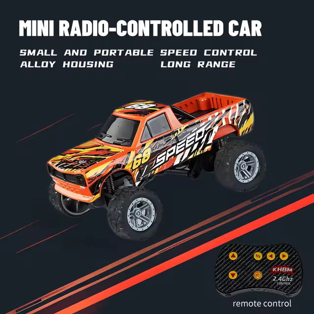 Mini RC Truck 1:64 Scale Remote Control Monster Truck - Assorted 1 pc — image 21
