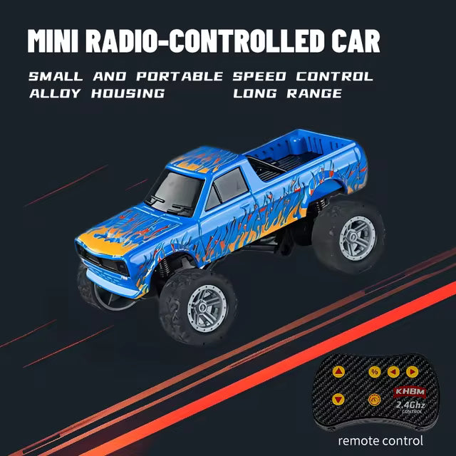 Mini RC Truck 1:64 Scale Remote Control Monster Truck - Assorted 1 pc — image 18