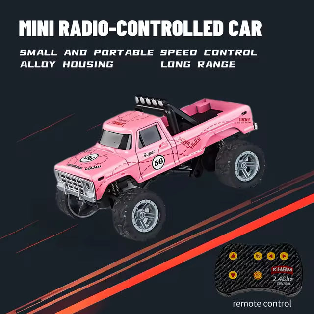 Mini RC Truck 1:64 Scale Remote Control Monster Truck - Assorted 1 pc — image 15