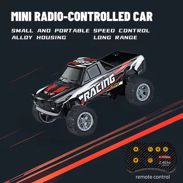 Mini RC Truck 1:64 Scale Remote Control Monster Truck - Assorted 1 pc — image 24