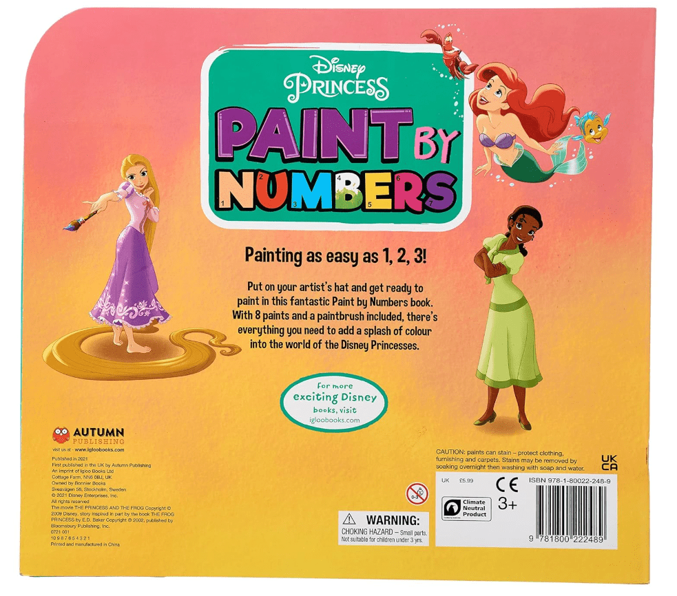 Igloo Books Disney Frozen Paint By Numbers 2247 - Colorland Toys