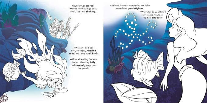 Igloo Books Disney Princess Ariel: Read & Colour 527020 — image 2