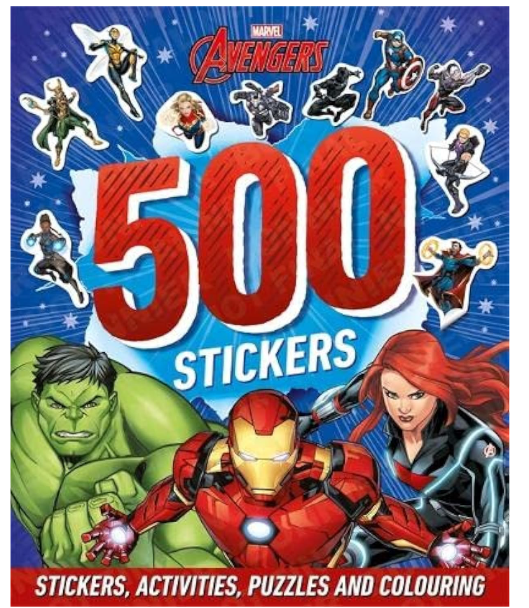 Igloo Books Marvel Avengers 500 Stickers 5901 - Colorland Toys