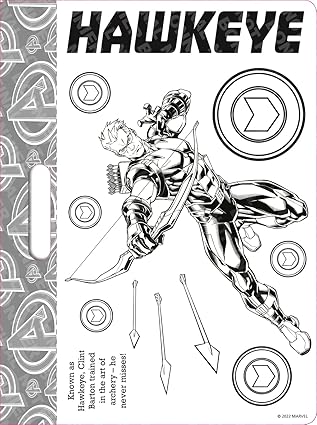 Igloo Books Marvel Avengers: Giant Colour Me Pad 082426 — image 3