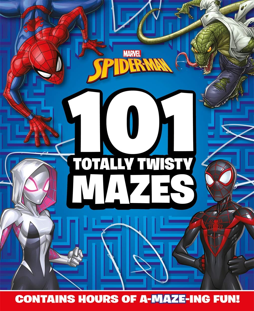 Igloo Books Marvel Spider - Man 101 Totally Twisty Mazes 2659 - Colorland Toys