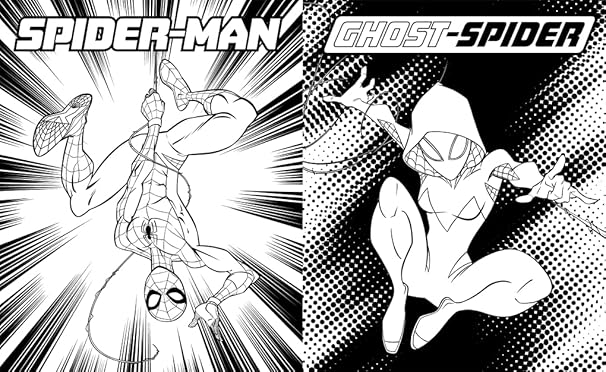 Igloo Books Marvel Spider - Man: Mega Colouring 082662 - Colorland Toys