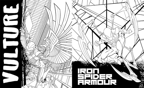 Igloo Books Marvel Spider - Man: Mega Colouring 082662 - Colorland Toys